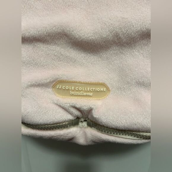 JJ Cole Collections BundleMe Pink Fleece Car Seat Blanket cover infant 0-12 m - Picture 3 of 14